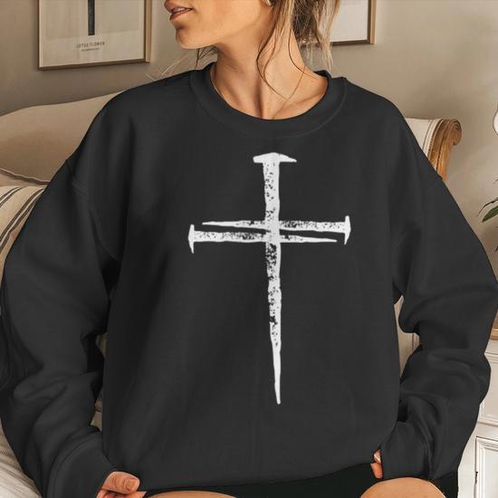 Jesus on sale cross sweatshirt