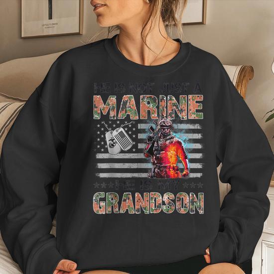 Marine grandma outlet sweatshirt