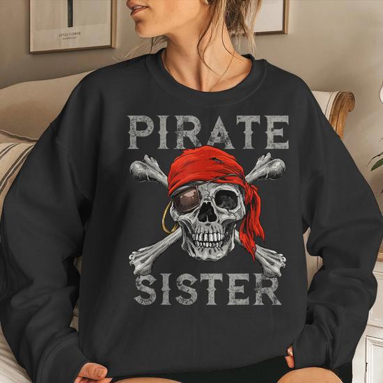 Skull and best sale crossbones sweatshirt