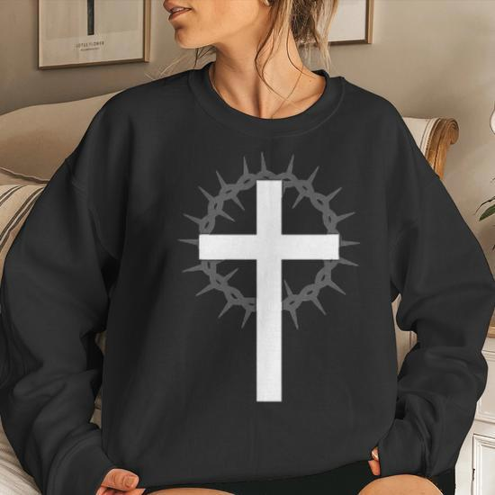 https://i2.cloudfable.net/styles/550x550/591.290/Black/small-cross-subtle-christian-minimalist-religious-faith-sweatshirt-20230411062527-apby3vkv.jpg