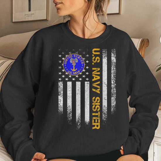 Us navy best sale sweatshirt womens