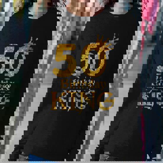 50th Birthday King T-Shirt 50 Years Old 50th Birthday Shirts