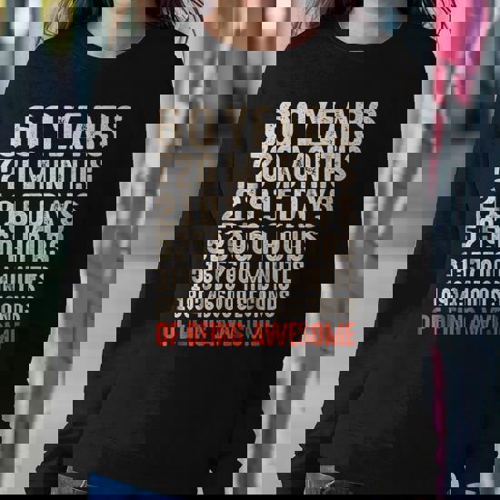 60 Years Old 60th Birthday Vintage Retro T Shirt 720 Months 60 Years Old 60th Birthday Vintage Retro T Shirt 720 Months
