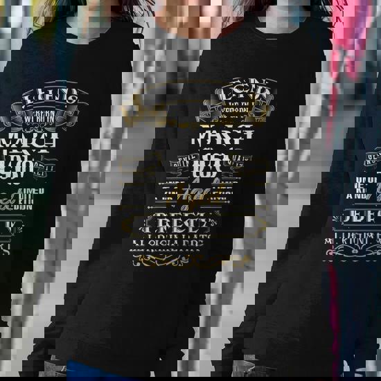 Legends Were Born In March 1960 60th Birthday Gifts T-Shirt Legends Were Born In March 1960 60th Birthday Gifts T-Shirt