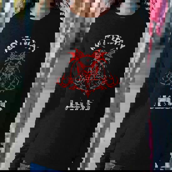 Not Today Jesus Shirt - Funny Meme Baphomet Sigil Black God Not Today Jesus Shirt - Funny Meme Baphomet Sigil Black God