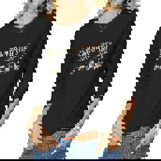 Plan For Today Coffee Camping Beer Fuck Tshirt