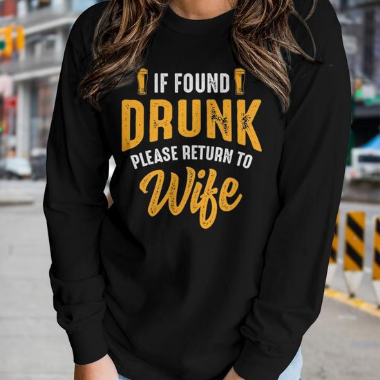 Funny Women's Single Wife 3/4 Sleeve Shirt Poking Fun at Men, Mens