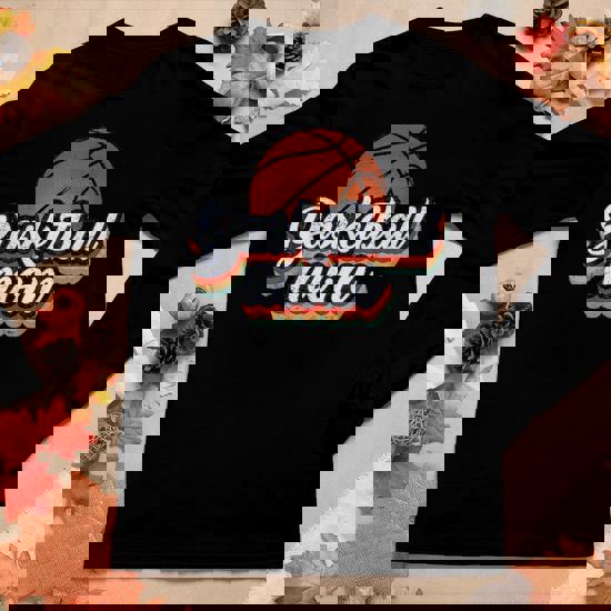 Basketball Mom Vintage 90S Style Basketball Mother Gift V2 Women 