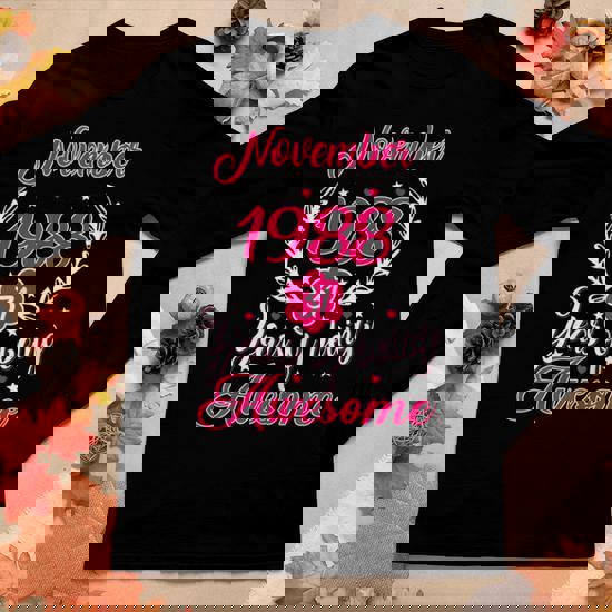 Vintage April 1988 Tshirt Retro 31st Birthday Gifts