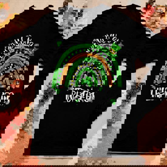 Lucky To Be A Librarian T-Shirt St Patrick Day Gift Shirt T-Shirt