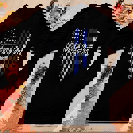 Proud Police Officer Mom Shirt T-Shirt Cop Mother Gifts Proud Police Officer Mom Shirt T-Shirt Cop Mother Gifts