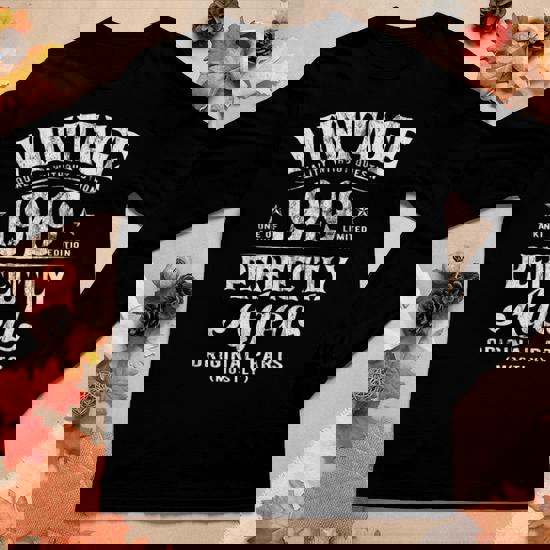 Vintage 1949 Perfectly Aged 70th Birthday Original Parts T-Shirt Vintage 1949 Perfectly Aged 70th Birthday Original Parts T-Shirt
