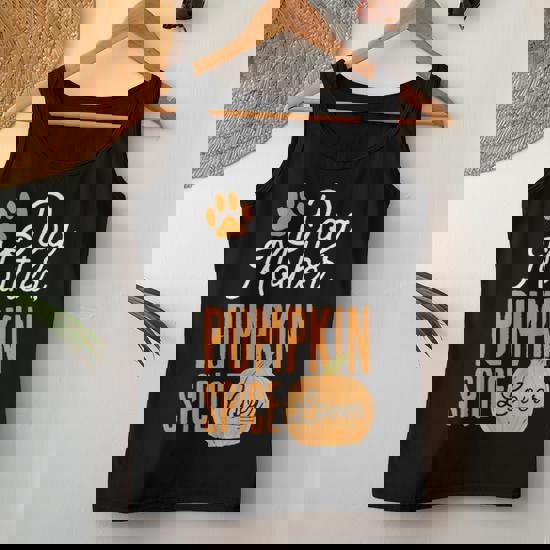 Dog Mother Pumpkin Spice Lover Cute Fall Mom Girls Gift V2 Women