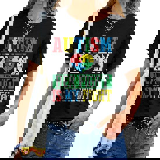 Her Fight Is My Fight Autism Awareness And Support T-Shirt Her Fight Is My Fight Autism Awareness And Support T-Shirt