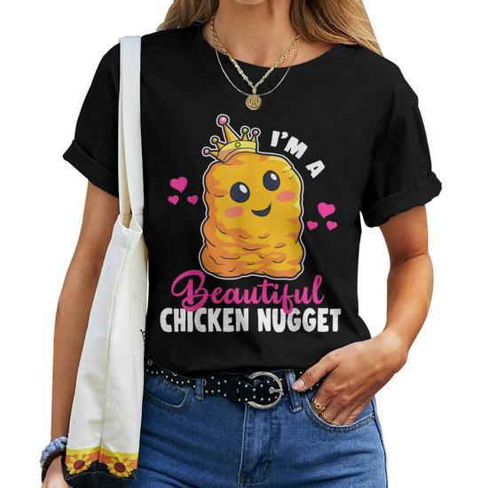 Chicken nugget t shirt online