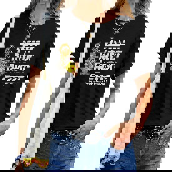 Bacon Butter Coffee Keto T Shirt Diet Tee Bacon Butter Coffee Keto T Shirt Diet Tee