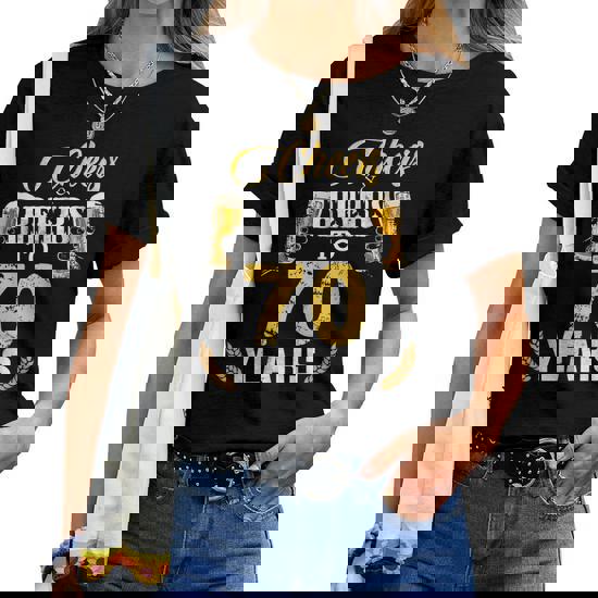 Cheers And Beers To 70 Years Old Bday Gifts Tshirt Men Women Cheers And Beers To 70 Years Old Bday Gifts Tshirt Men Women