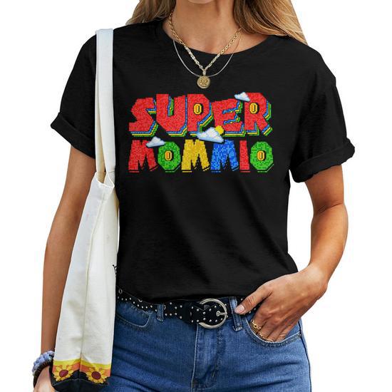 Gamer Mommio Super Mom Mothers Day Funny Gift from Kids Women T-Shirt