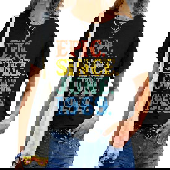 Epic Since June 1969 Tshirt Vintage Retro 50th Birthday