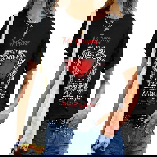 My Grandma Is My Guardian Angel She Watches Over Me Tees