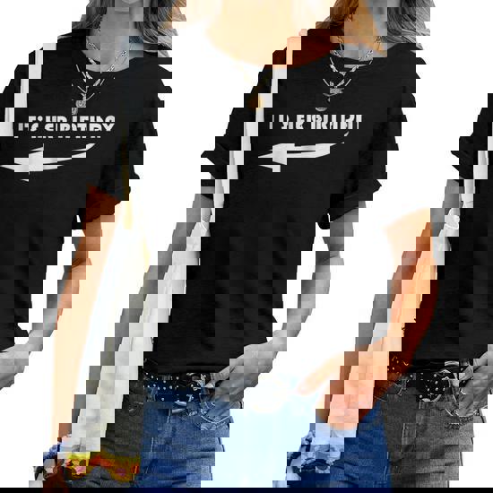 It's His Birthday Arrow Pointing T Shirt Boy Girl Men Women It's His Birthday Arrow Pointing T Shirt Boy Girl Men Women