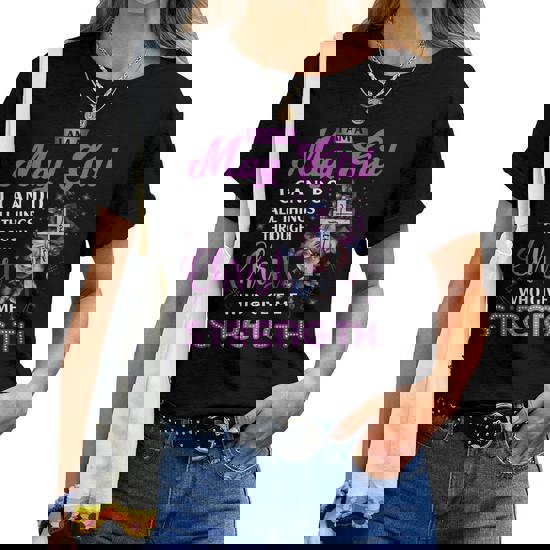 I Am A May Girl I Can Do All Things Through Christ Tshirt