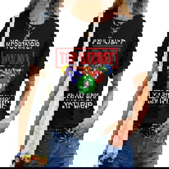 Ho3 Billiard Snooker Pool Player Christmas Holidays Gift T-Shirt