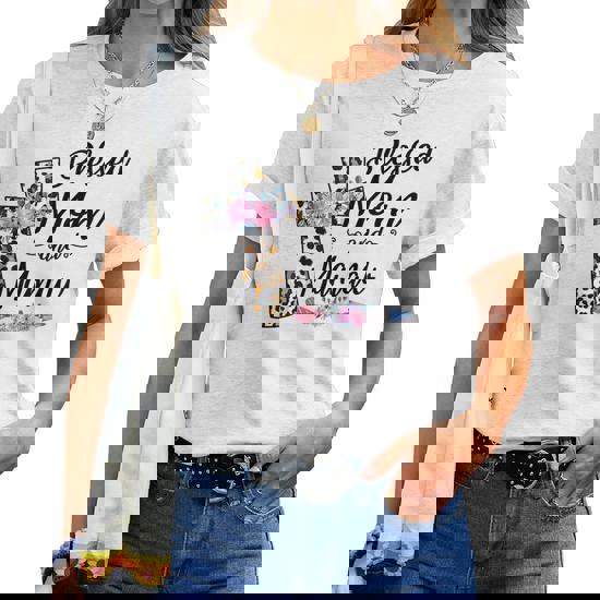 Womens Blessed To Be Called Mamaw Tshirt Womens Blessed To Be Called Mamaw Tshirt