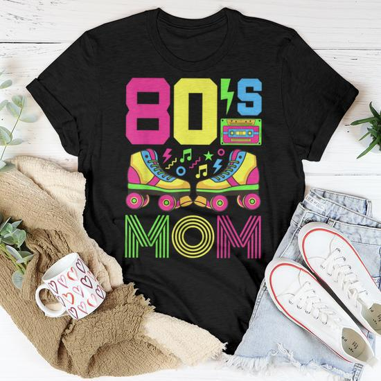 80S Mom 1980S Fashion Eighties Theme Outfit 80S Women T-shirt