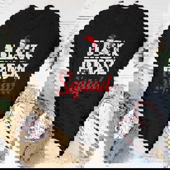 Black Friday Squad Shopping Team Christmas Matching Family T-Shirt Black Friday Squad Shopping Team Christmas Matching Family T-Shirt