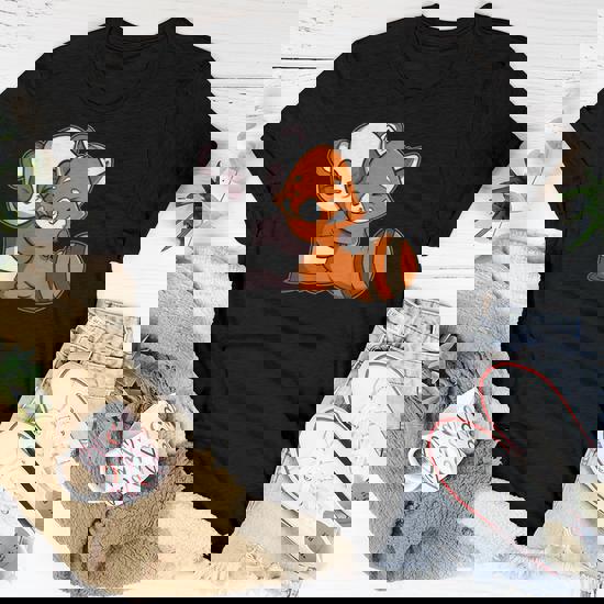 Panda Pistole T-shirt Donna - Panda With Guns Banksy - Foto 6