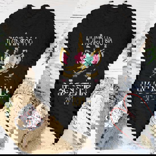 Soon I'm Going To Be Nana 2019 Unicorn Girl T-Shirt Soon I'm Going To Be Nana 2019 Unicorn Girl T-Shirt