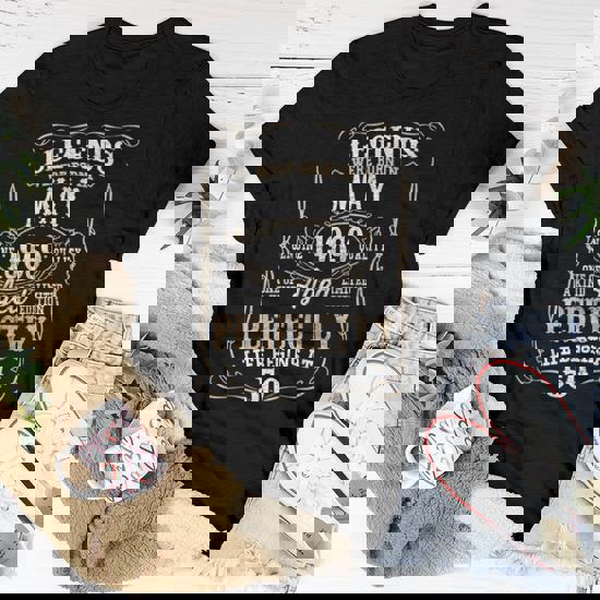 Legend Born May 1969 50th Awesome Birthday Gift T-Shirt Legend Born May 1969 50th Awesome Birthday Gift T-Shirt