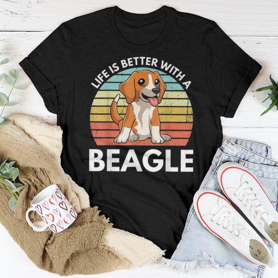 Beagle mom t clearance shirt