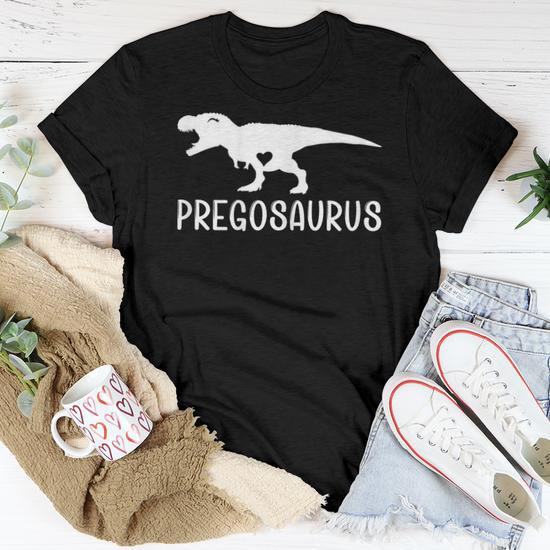 pregnant dinosaur shirt