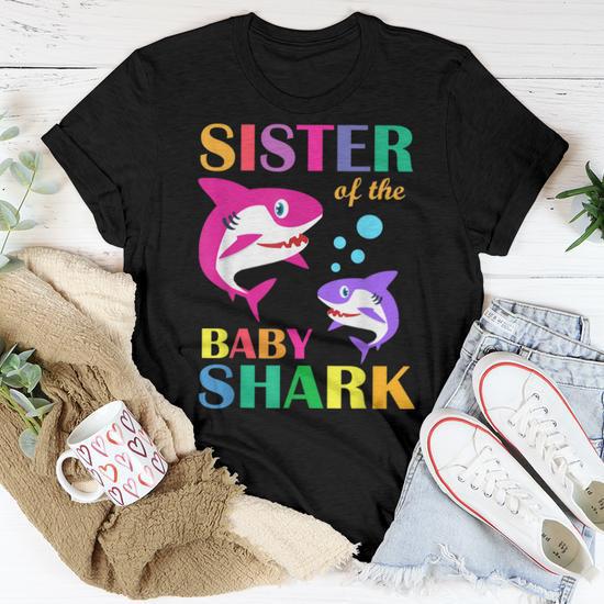 Sister store shark shirt