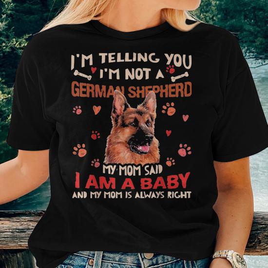 Old Woman and Her Beloved German Shepherd - Hoodie