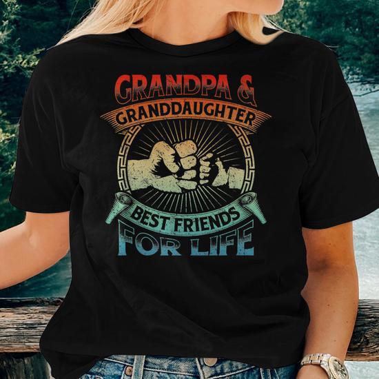 Grandpa And Grandson Matching Fist Bump Best Friend For Life Shirt