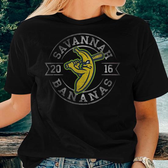 Savannah Bananas Vintage 2016 Women's T-Shirt - Back View