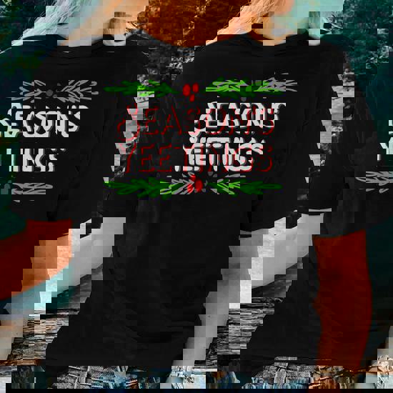 Season's Yeetings - Festive Holiday Yeet Meme Christmas Pun T-Shirt Season's Yeetings - Festive Holiday Yeet Meme Christmas Pun T-Shirt