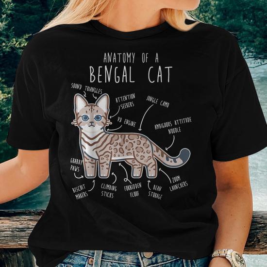 Bengal cat shirt hotsell