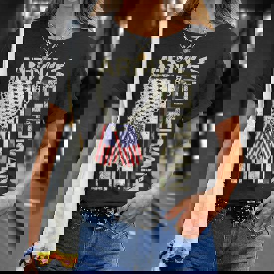 Usa Camouflage Flag Shirt | Classic Army Print T-Shirt Gift