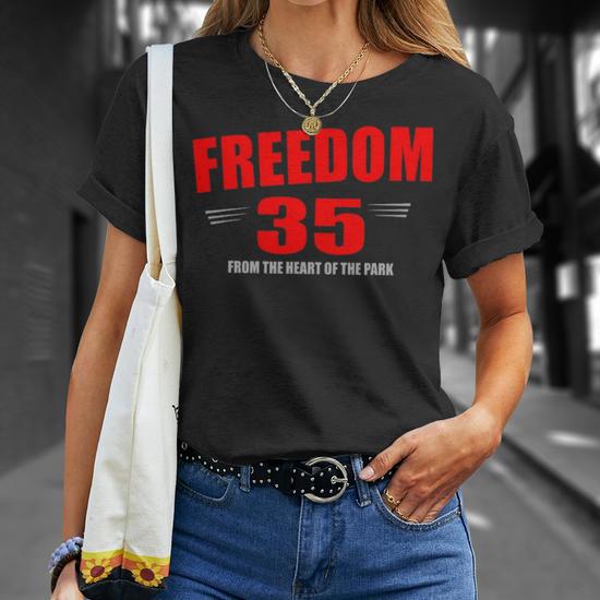 Freedom 35 Unisex T-Shirt | Seseable UK