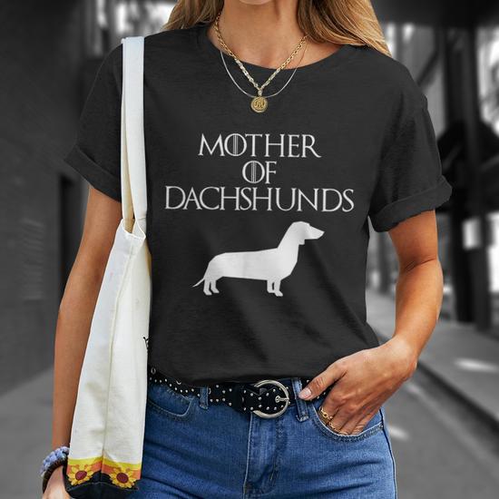 Mother of dachshunds shirt hotsell