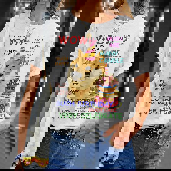 Very Birthday Doge T-Shirt Wow! Very Birthday Doge T-Shirt Wow!