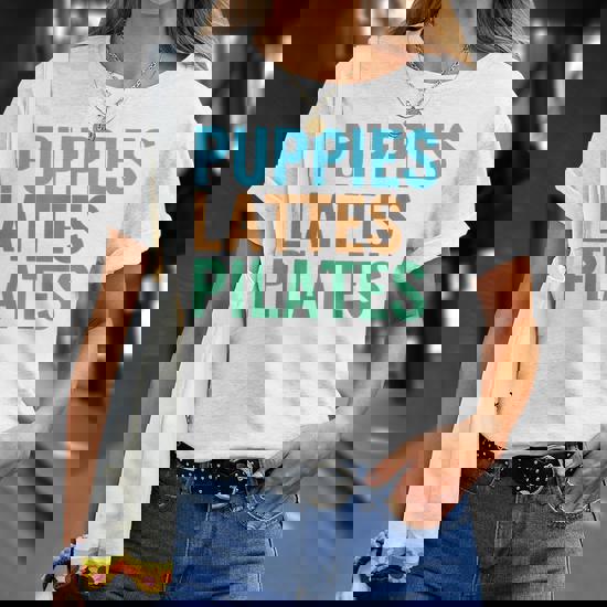 Puppies Lattes Pilates T-Shirt