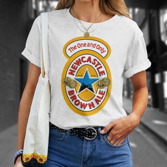 The One And Only Newcastle Brown Ale New Unisex T-Shirt | Mazezy UK
