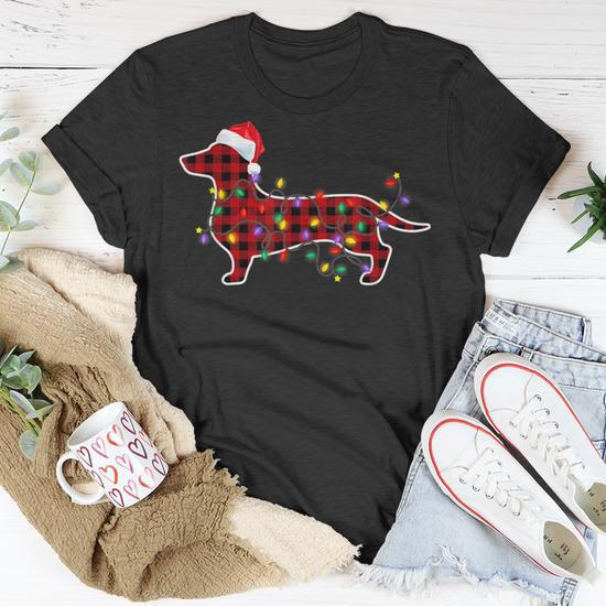 Weiner dog cheap christmas pajamas