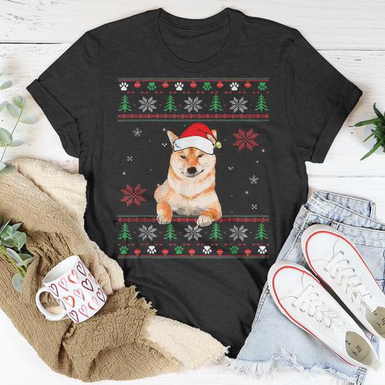 Shiba on sale christmas sweater