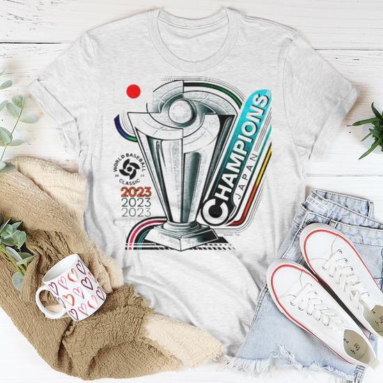 2023 World Baseball Classic Champions Japan Baseball Unisex T